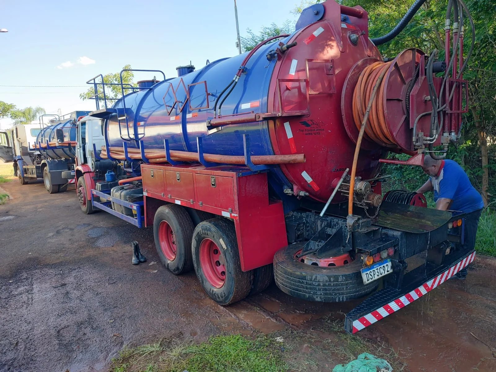 Frota de atendimento emergencial Imperatriz Desentupidora São Paulo